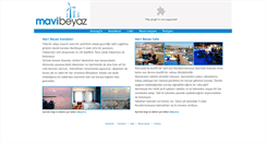 Desktop Screenshot of mavibeyazbozcaada.com