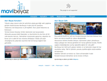 Tablet Screenshot of mavibeyazbozcaada.com